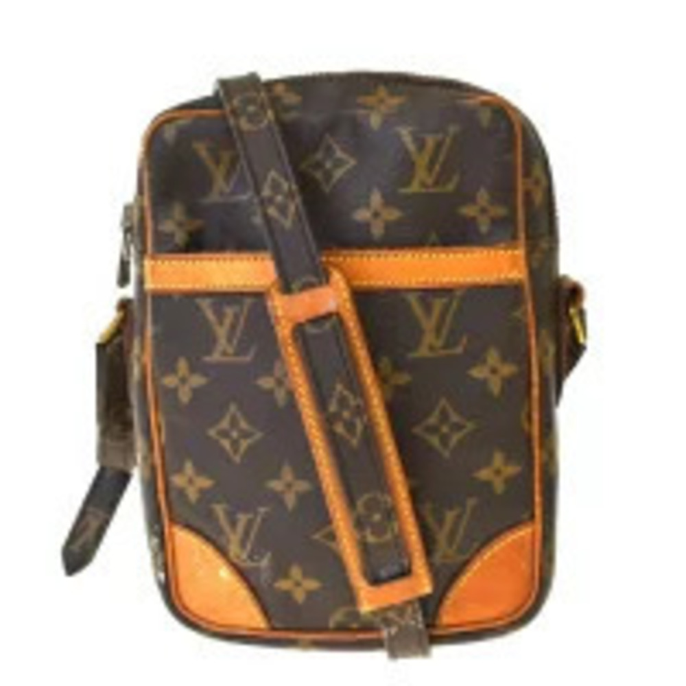 Louis Vuitton Danube Shoulder Bag Monogram Leather